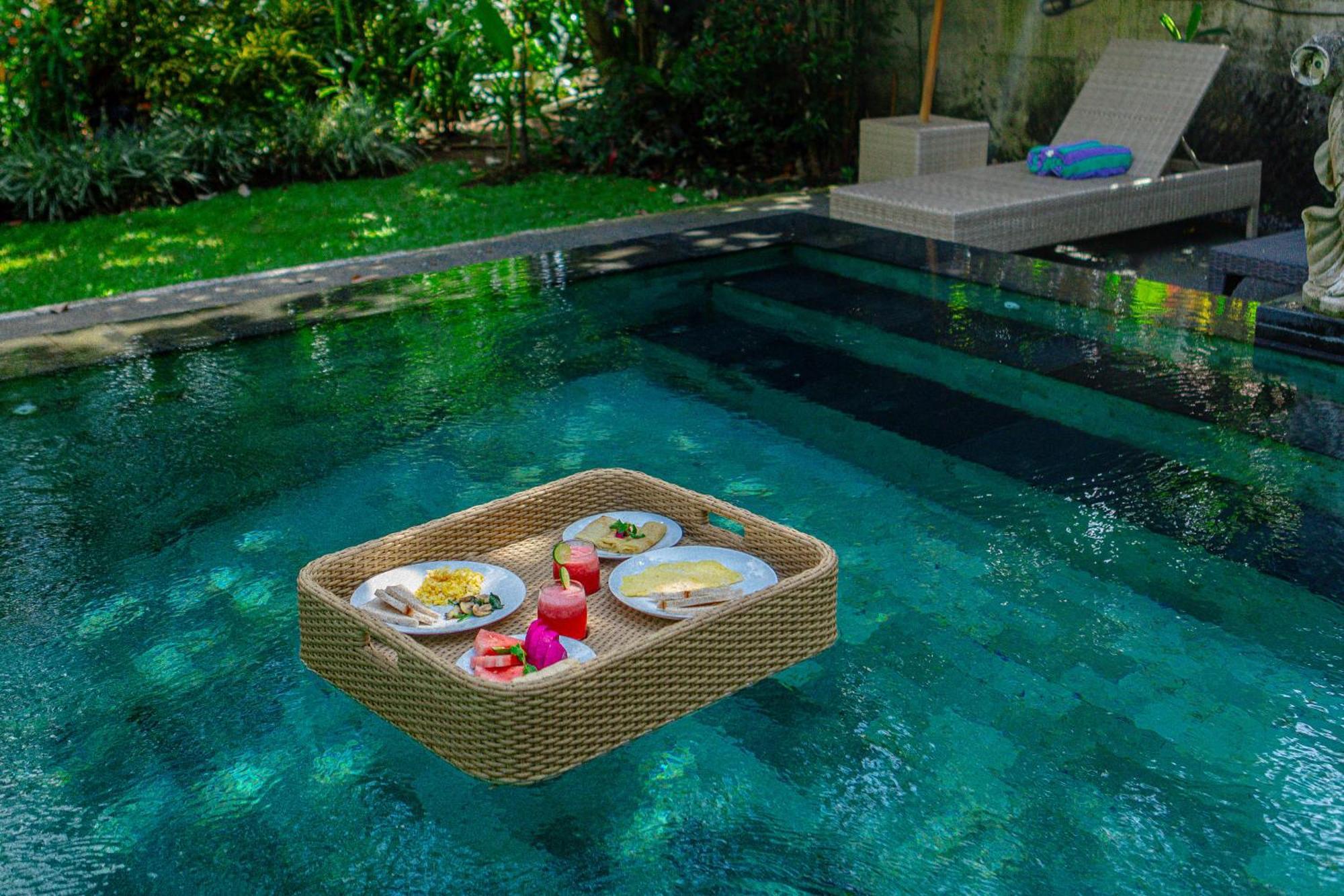 Sari Bamboo Villas Ubud Extérieur photo