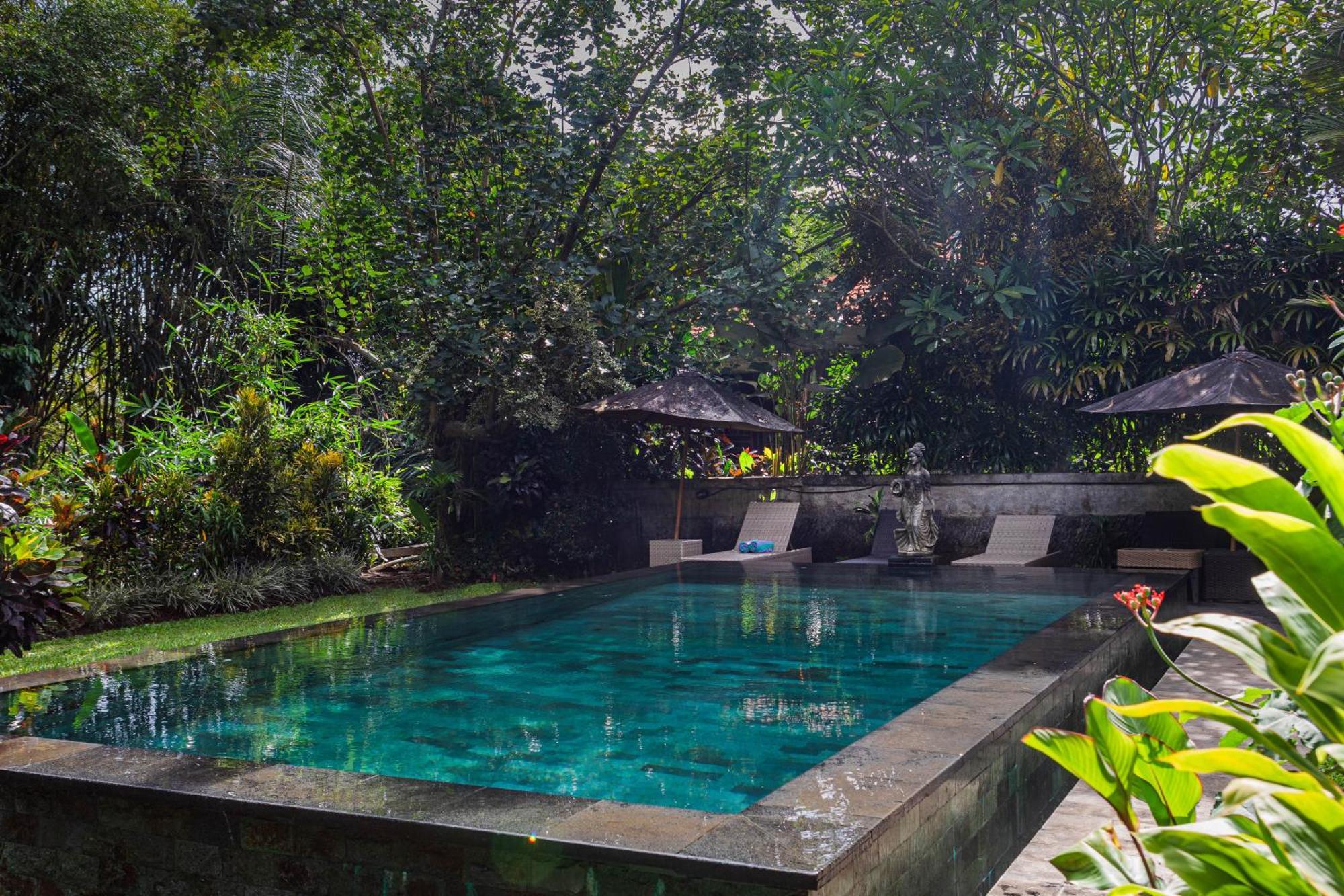 Sari Bamboo Villas Ubud Extérieur photo