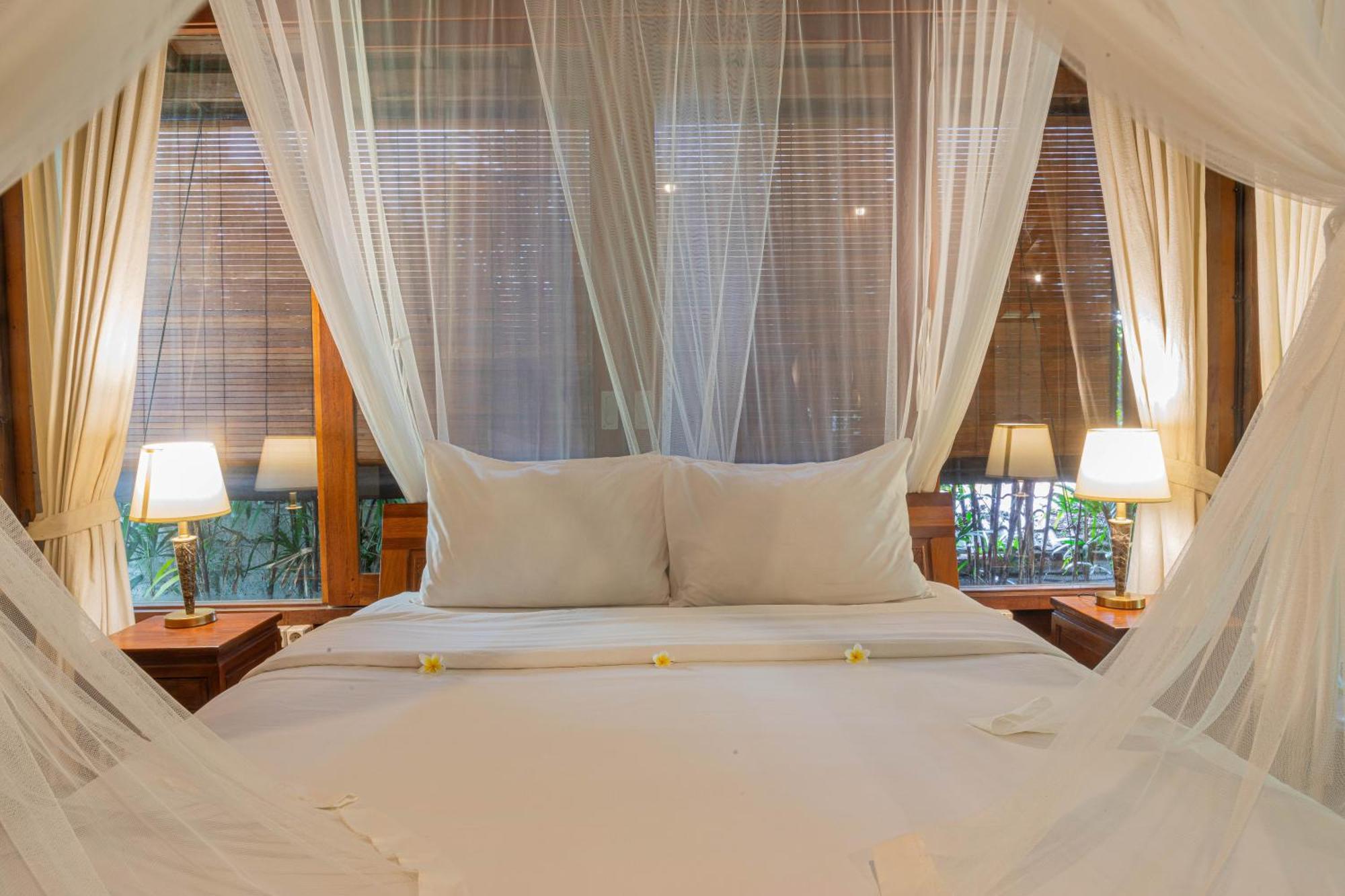 Sari Bamboo Villas Ubud Chambre photo