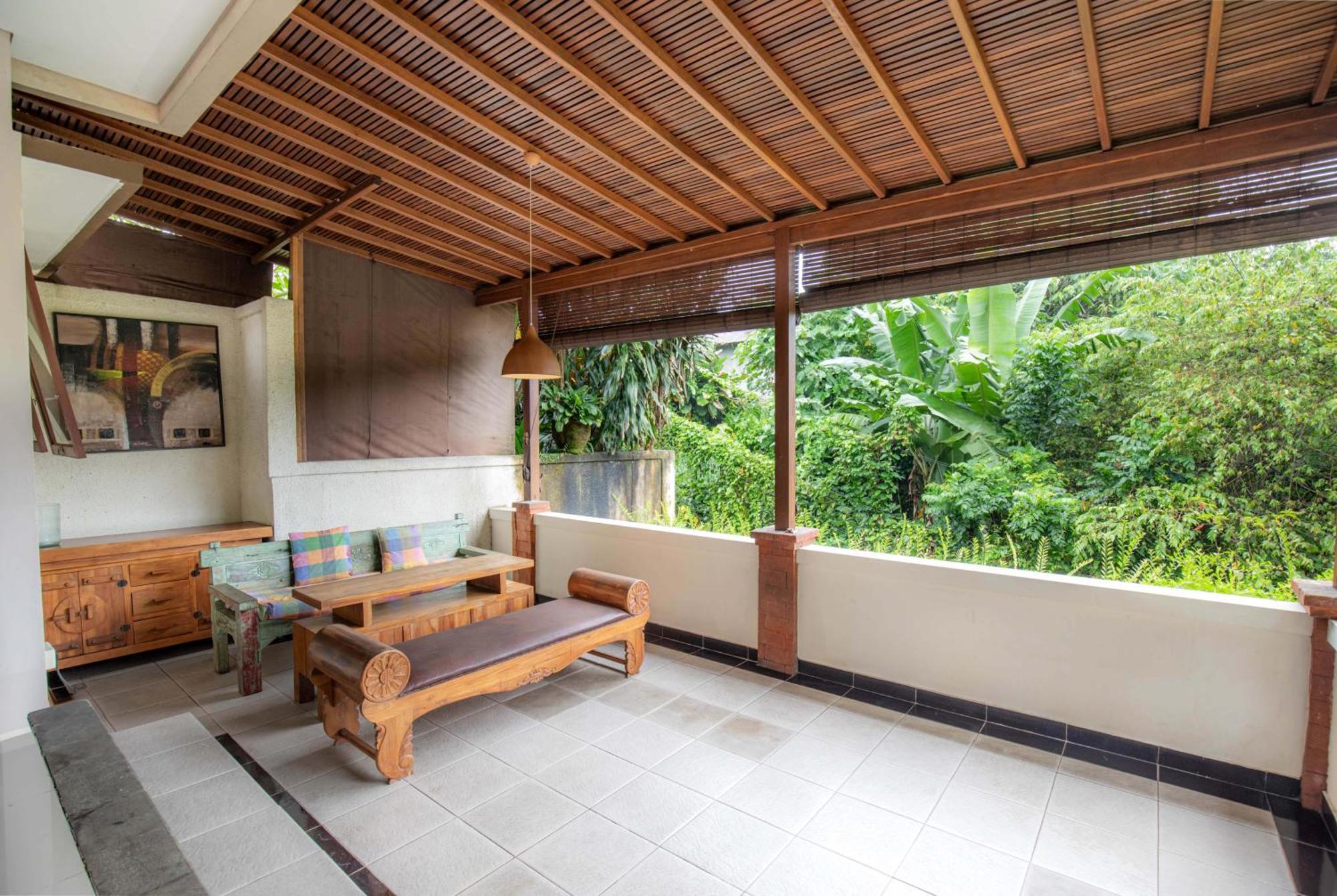 Sari Bamboo Villas Ubud Chambre photo