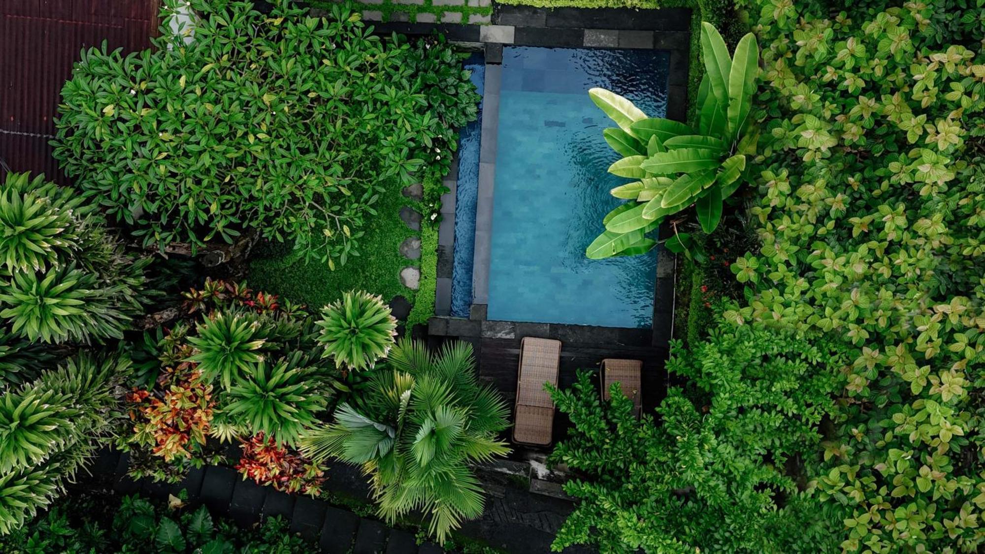 Sari Bamboo Villas Ubud Extérieur photo