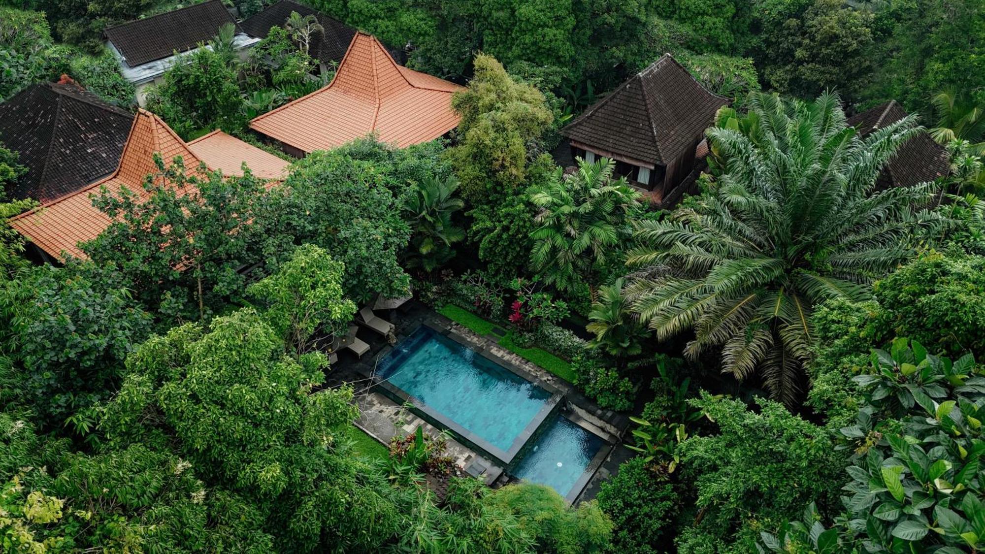 Sari Bamboo Villas Ubud Extérieur photo