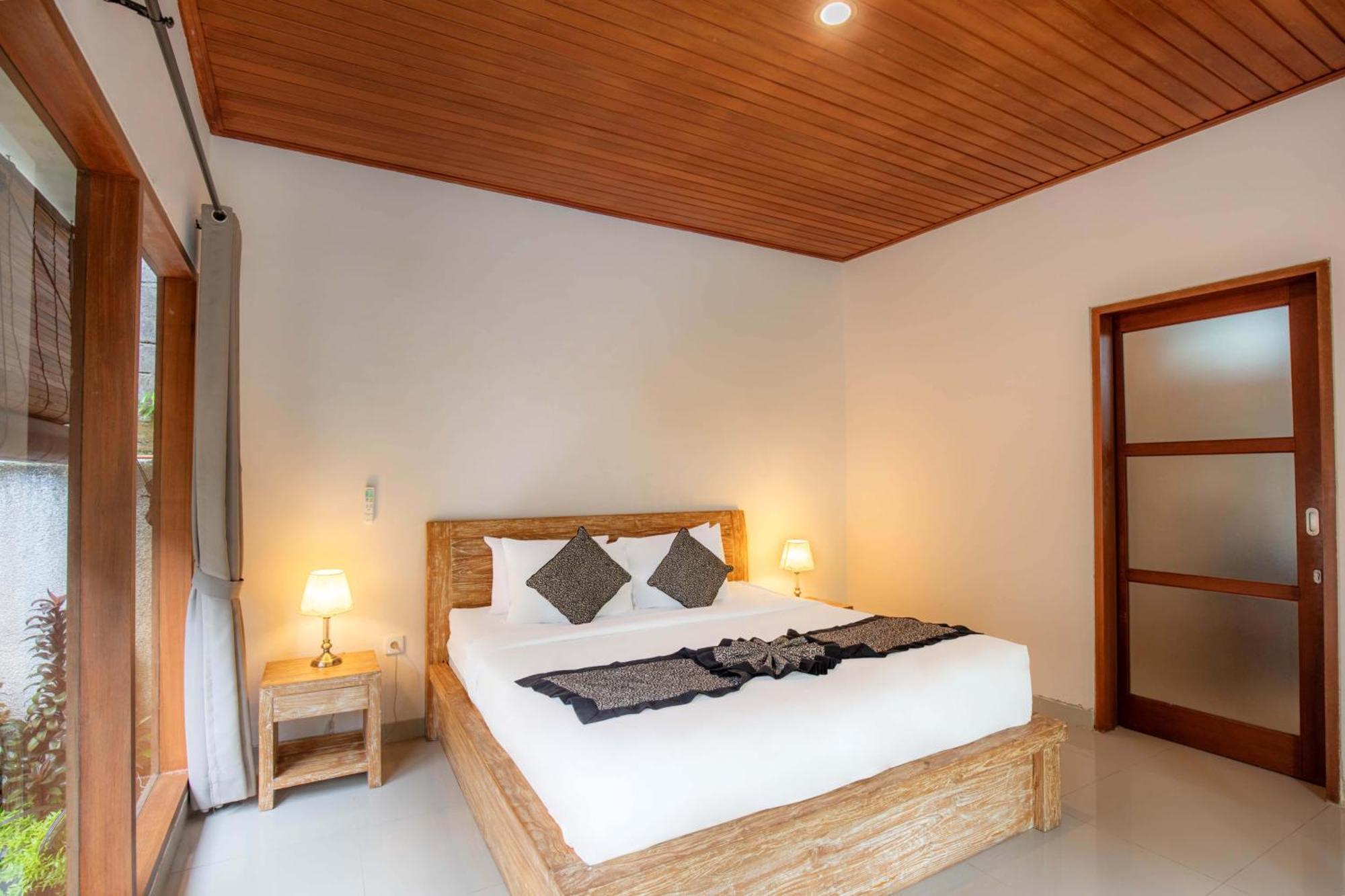 Sari Bamboo Villas Ubud Chambre photo