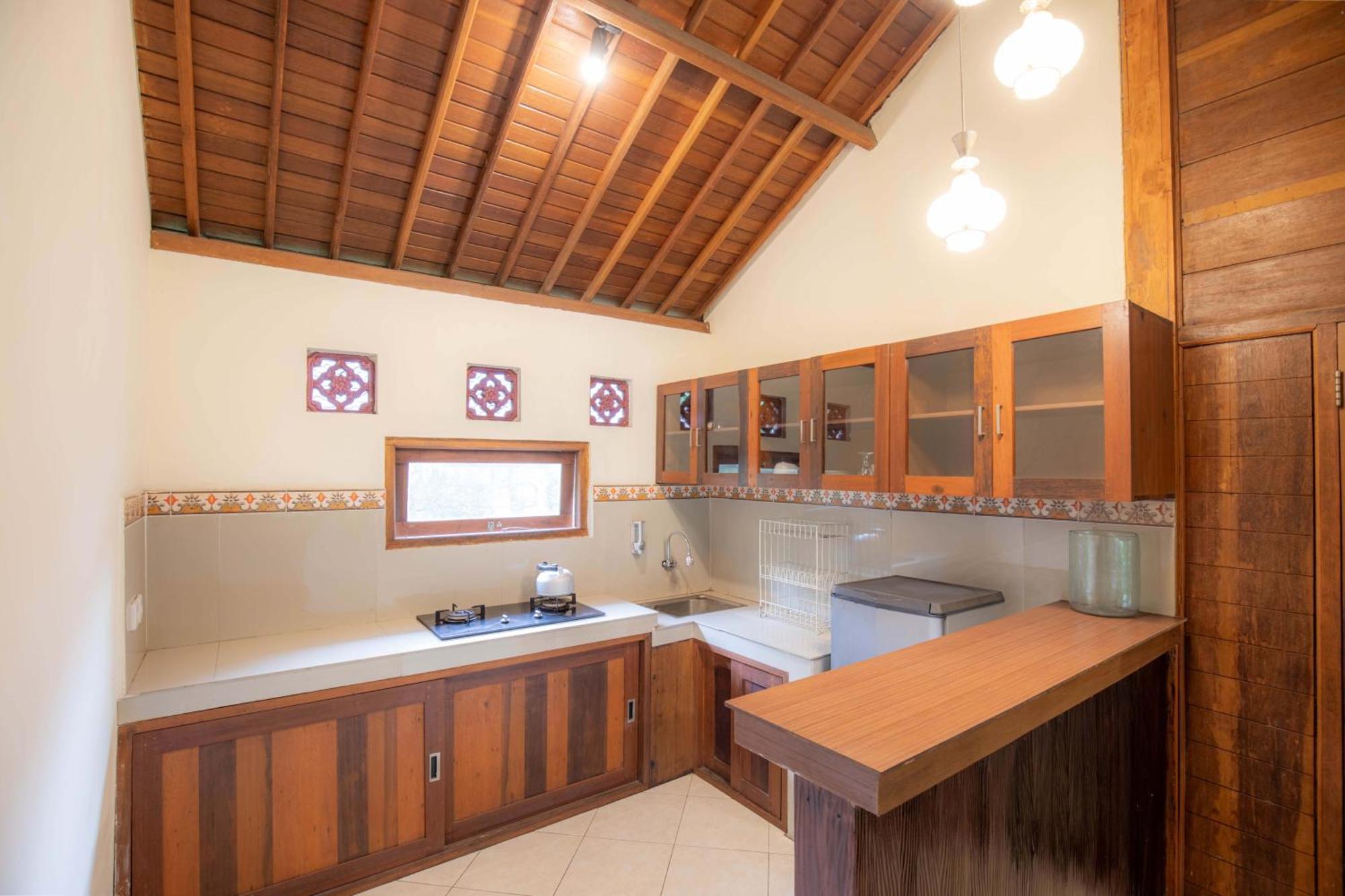 Sari Bamboo Villas Ubud Chambre photo