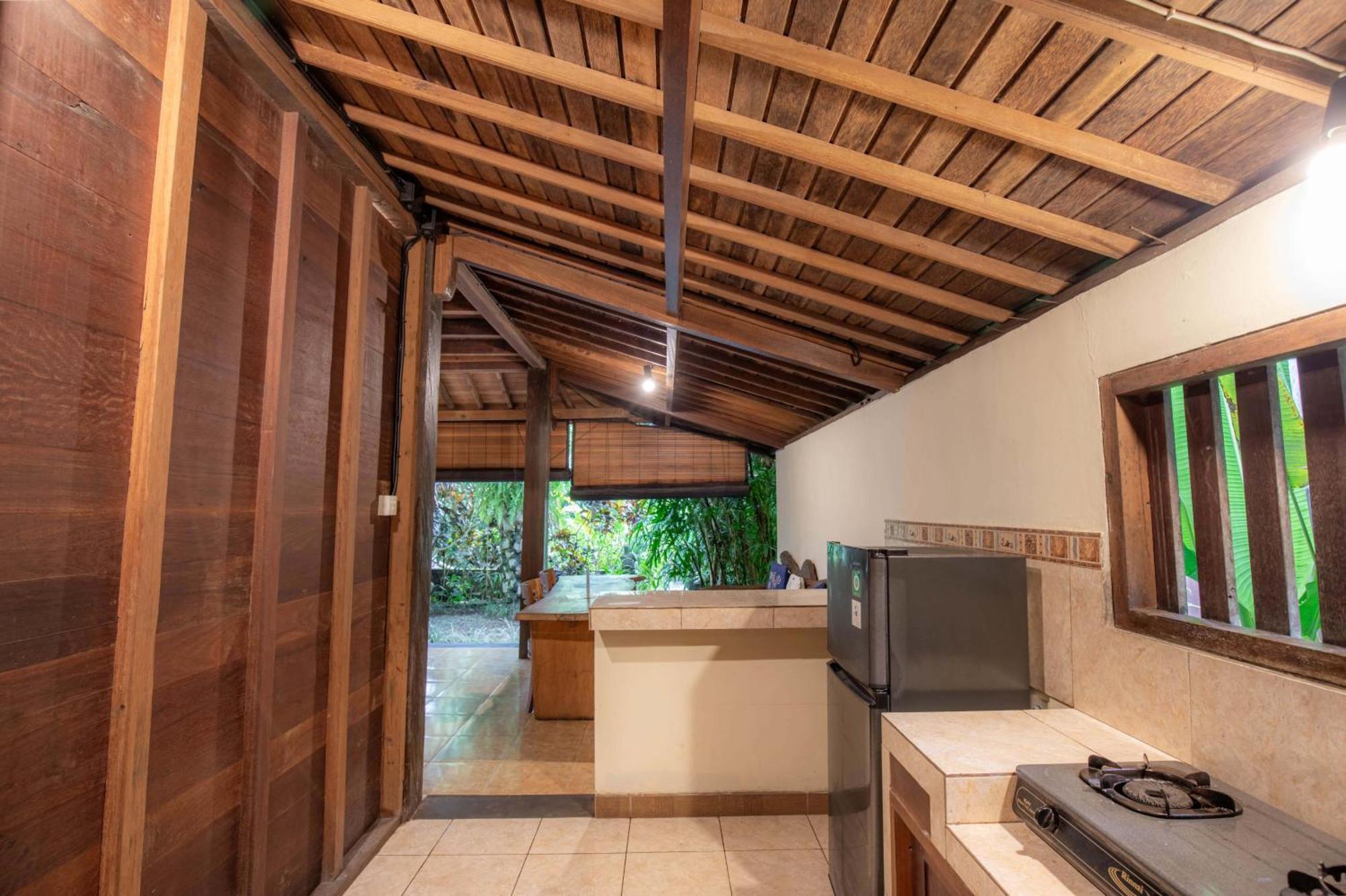 Sari Bamboo Villas Ubud Chambre photo