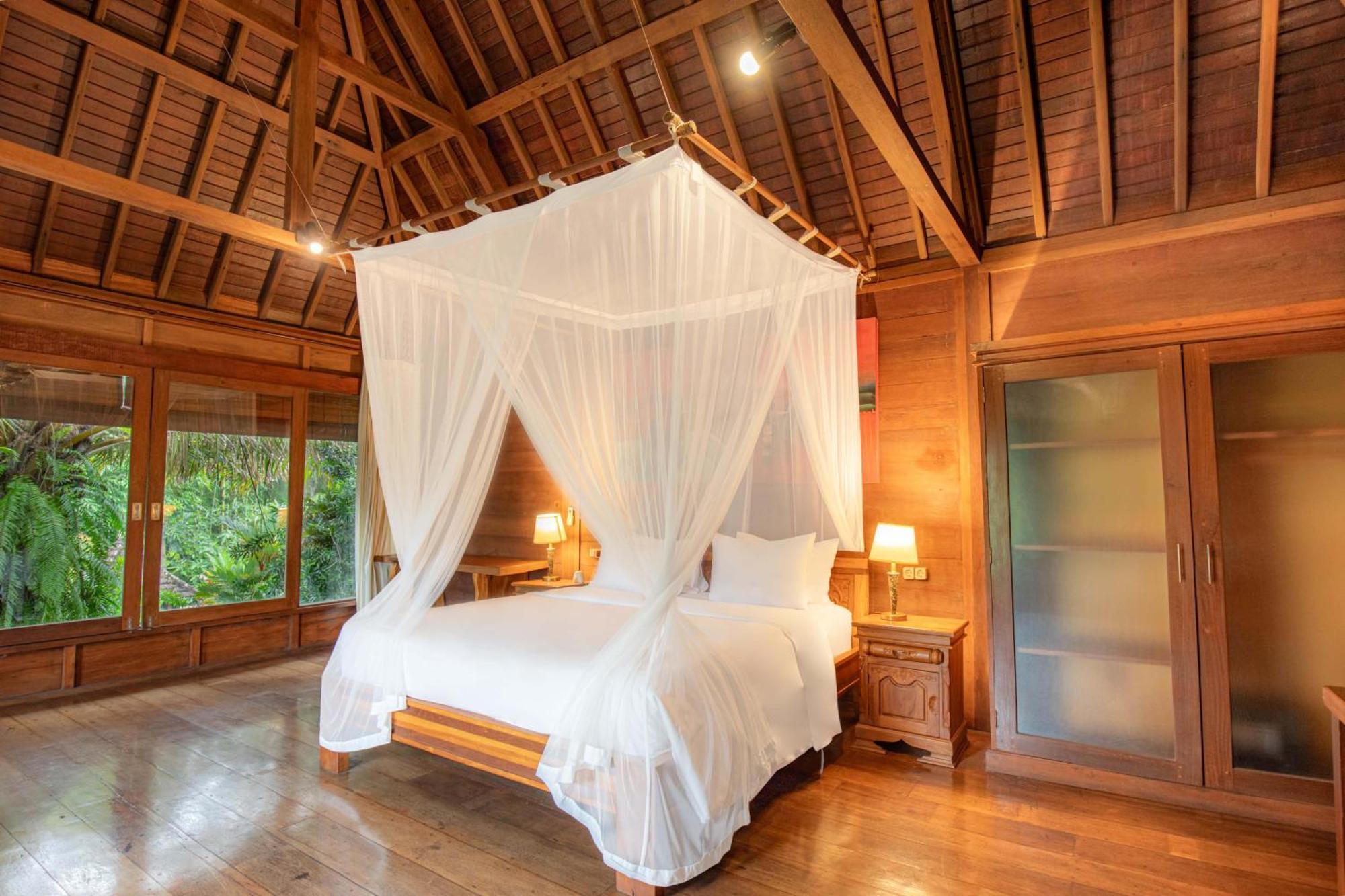 Sari Bamboo Villas Ubud Chambre photo