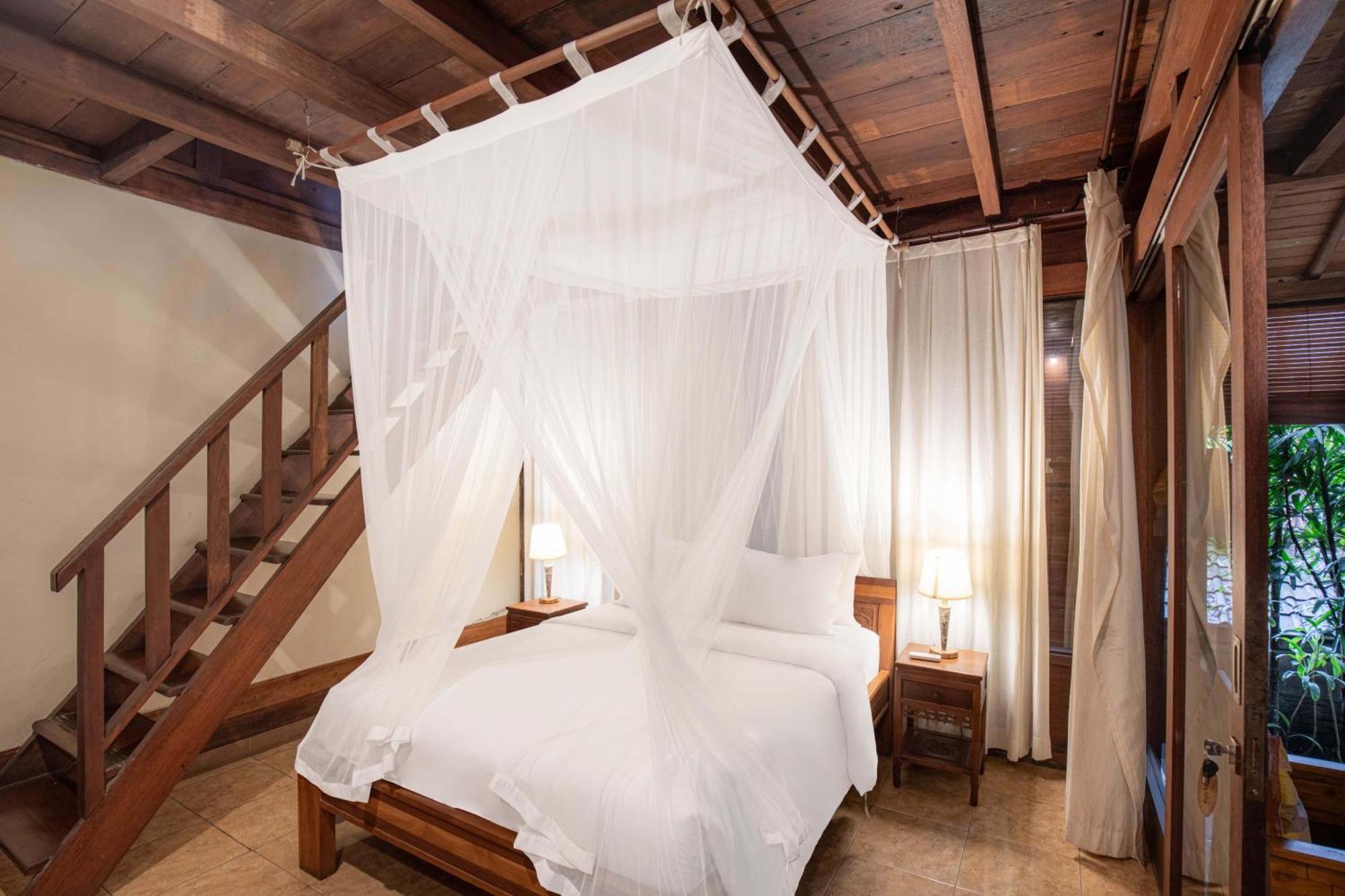 Sari Bamboo Villas Ubud Chambre photo