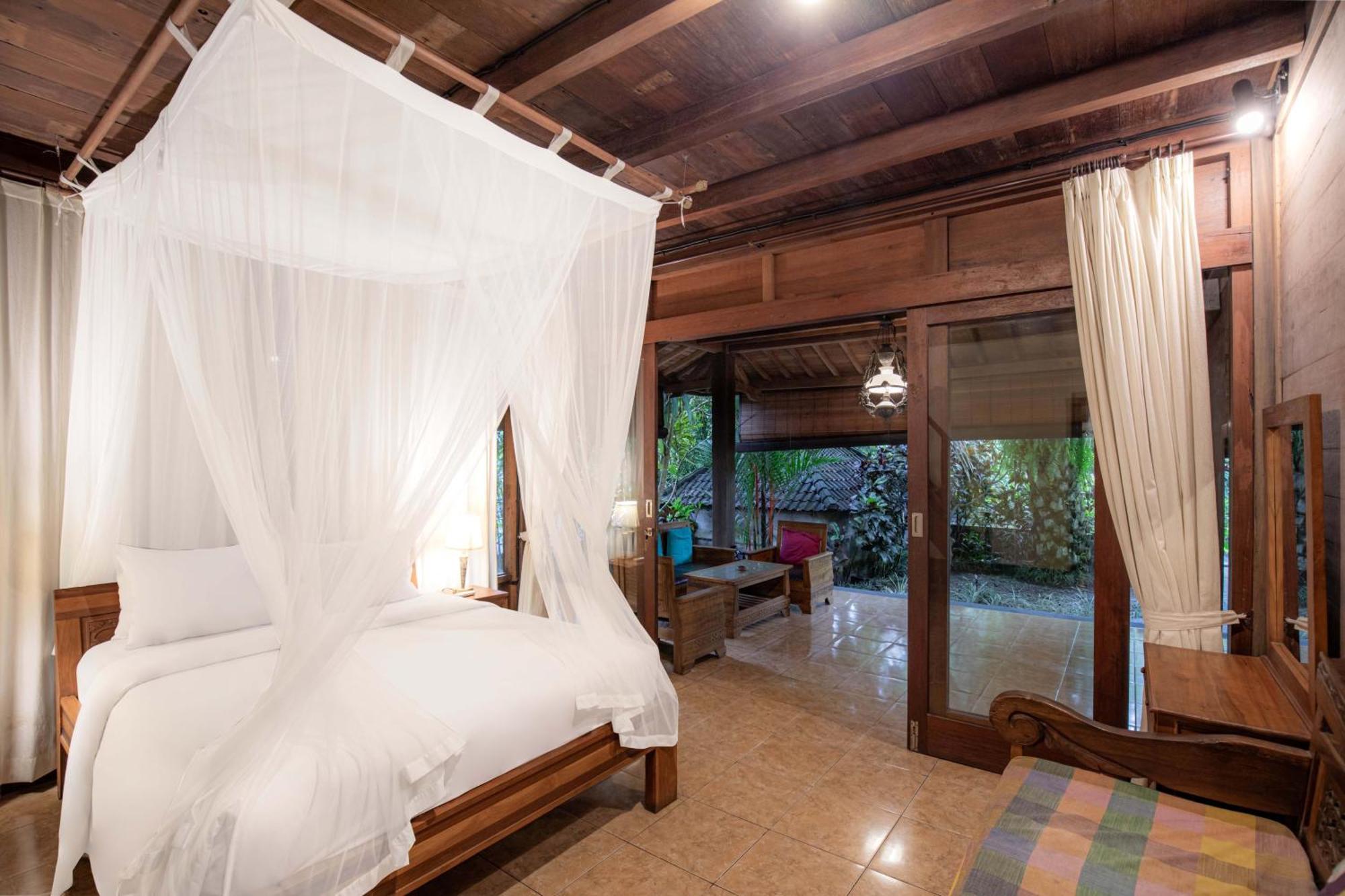 Sari Bamboo Villas Ubud Chambre photo